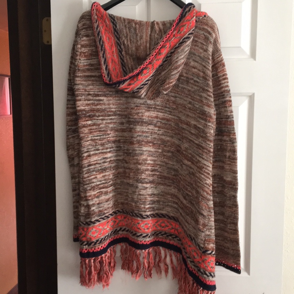 Multi colored cardigan